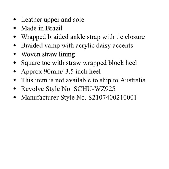 Schutz Hina Sandal size 6 - Picture 5 of 5